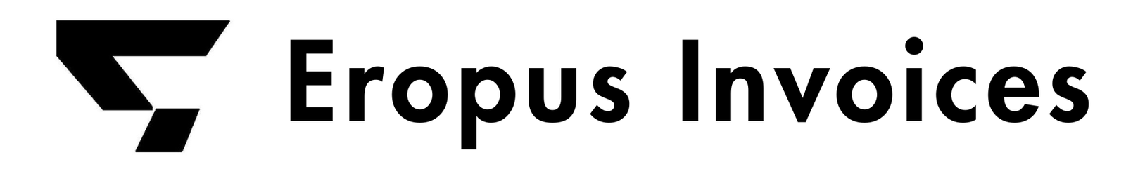 Invoice Generator - Eropus Invoices